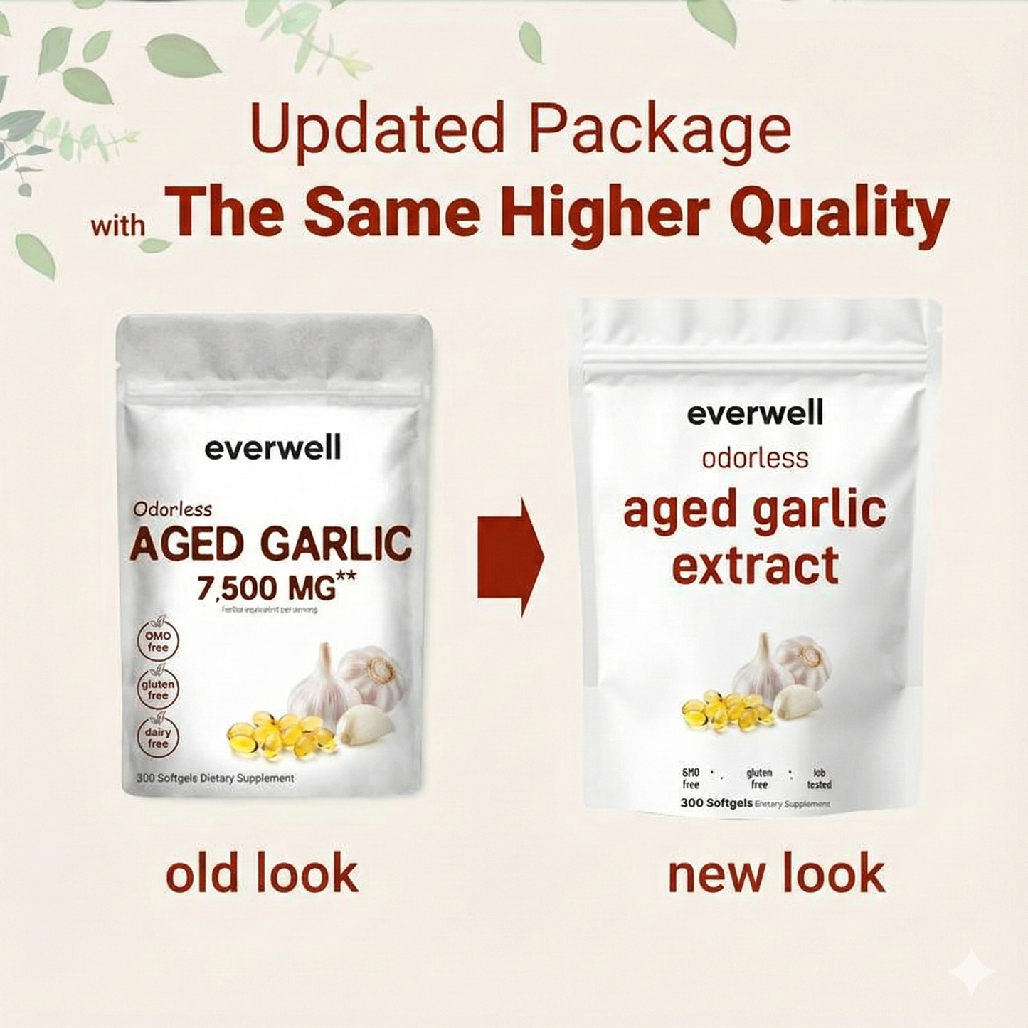 EverWell Aged Garlic Extract Softgels