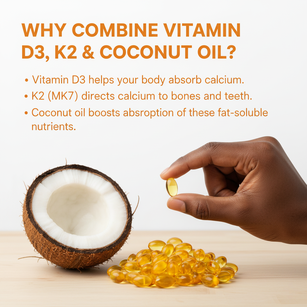 EverWell Vitamin D3+K2 Capsules