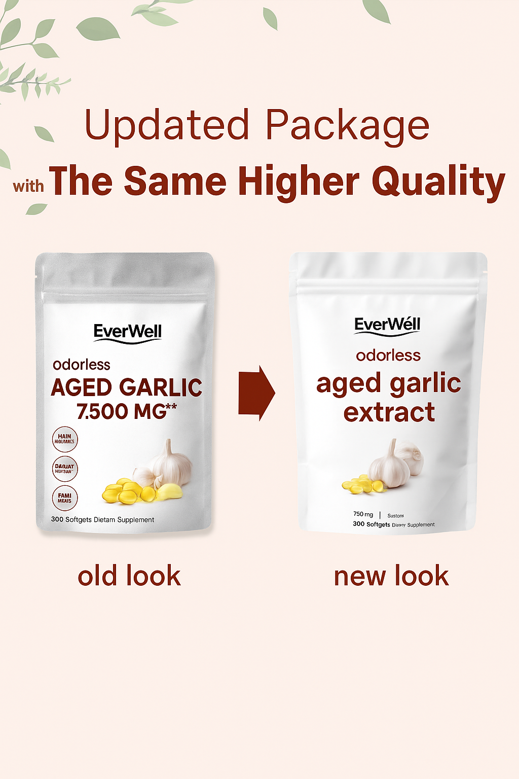 EverWell Aged Garlic Extract Softgels