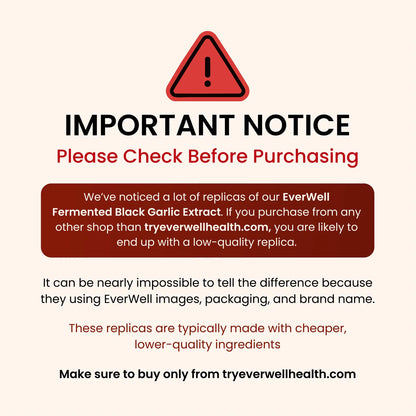 EverWell® Fermented Black Garlic Extract ( Test Copy )