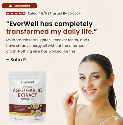 EverWell Aged Garlic Extract Softgels