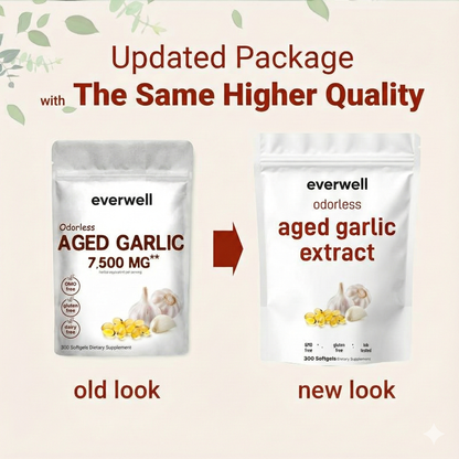 EverWell Aged Garlic Extract Softgels